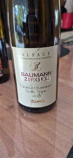Alsace Baumann Zirgel Gewurztraminer Vieilles Vignes 2018