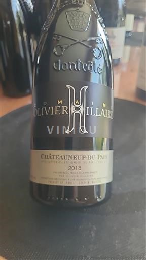 Rhône Valley Châteauneuf-du-Pape Domaine Olivier Hillaire Confidences 2018