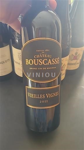 South West Madiran Château Bouscassé Vieilles Vignes 2011