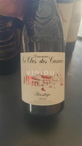 Rhône Valley Gigondas Le Clos des Cazaux Prestige 2020