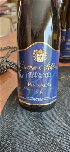 Elsass Greiner-Scholer Pinot Gris 2016