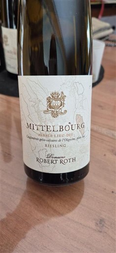 Alsace Domaine Robert Roth Mittelbourg Alsace Lieu-dit 2020