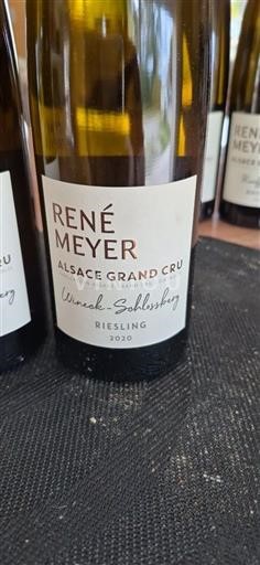 Alsacia Alsacia Gran Cru Grand Cru René Meyer Winckel-Schlossberg 2020
