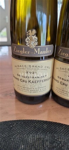 Alsace Ospecificerad Grand Cru Ziegler-Mauler 2021
