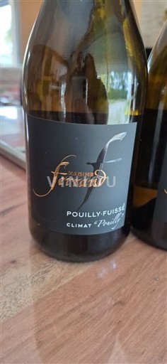 Bourgogne Pouilly-fuissé Domaine Ferrand Climat Praclay 2019