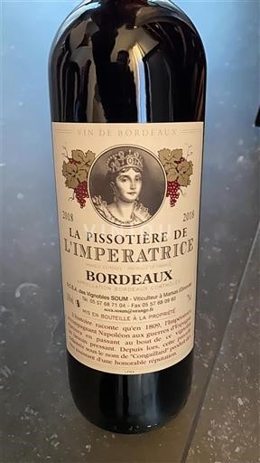 Bordeaux La Pissotière de l'Impératrice 2018
