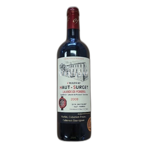 Burdeos Lalande-de-Pomerol Château Haut Surget Grand Vin De Bordeaux Grand Vin De Bordeaux 2021