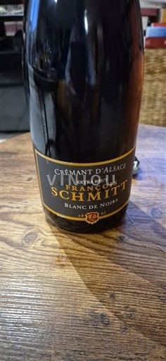 Alsace Crémant d'Alsace François Schmitt Blanc de Noirs Non-Vintage