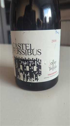 Linguadoca Faugères Ollier Taillefer Castel Fossibus 2016