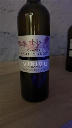 Burdeos Graves Château Haut Peyrous 2013