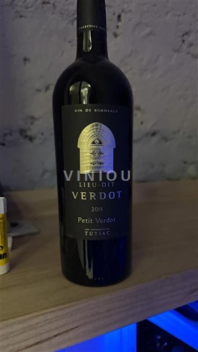 Bordeaux Tutiac Lieu-Dit Verdot 2014