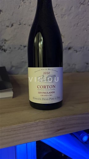 Borgoña Corton Grand Cru Domaine Denis Père et Fils Les Paulands 2020