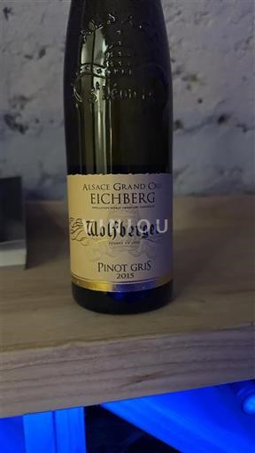 Alsace Pinot Gris Grand Cru Wolfberger Eichberg 2015