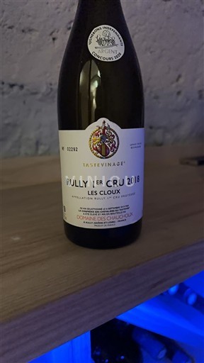 Burgundsko Nespecifikováno Premier Cru Domaine Des Chailloux Rully 1er cru Les Cloux 2018