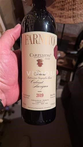 Toscana No especificado Carpineto Farnito Cabernet Sauvignon 2019