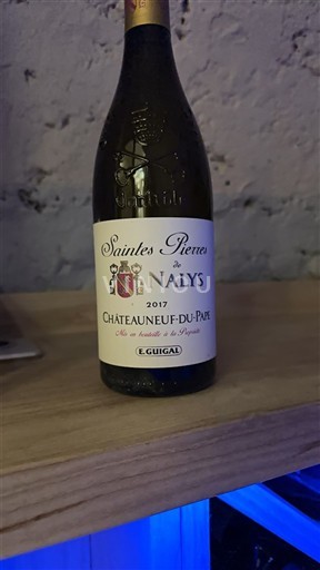 Valle del Ródano Châteauneuf-du-Pape. Château Nalys Saintes Pierres de Nalys 2017