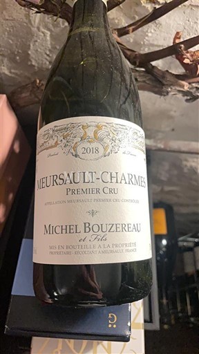 Borgoña Meursault Premier Cru Michel Bouzereau et Fils Meursault - Charmes 2018