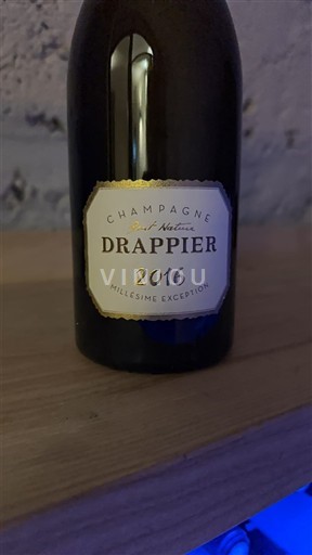Champagne Drappier Brut Nature Millésime Exception 2016