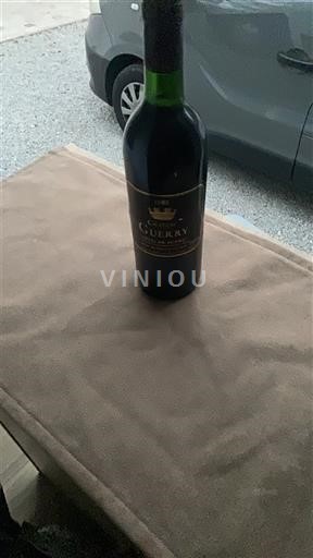 Burdeos Côtes-de-bourg Château Guerry 1998