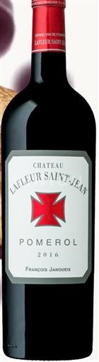 Vin Rouge sec Francois Janoueix Clos Du Roy Chateau La Fleur St Jean Francois Janoueix 2015 France Bordeaux Pomerol AOC