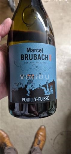 Bourgogne Pouilly-fuissé Marcel Brubach Icke årgångsbetecknad