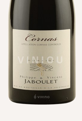Rhône Valley Cornas Domaine Philippe Et Vincent Jaboulet Cornas 2015