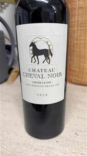 Bordeaux Saint-Émilion Grand Cru Château Cheval Noir Le Fer 2020