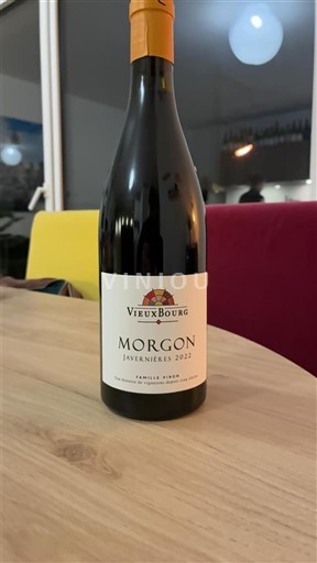Beaujolais Morgon Vieux Bourg Javernières 2022