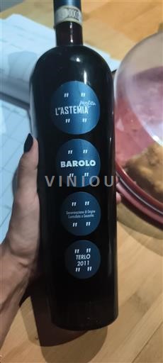 Piemonte Barolo L'Astemia Pentita Terlo 2011