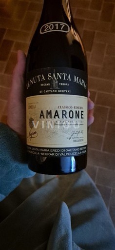 Vénétie Amarone della Valpolicella Tenuta Santa Maria Classico Riserva 2017