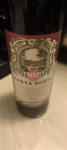 Vénétie Valpolicella Ripasso Santa Sofia 2020
