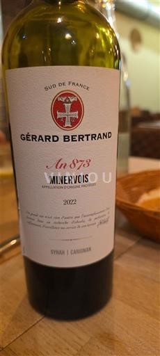 Languedoc Minervois Gérard Bertrand An 873 2022