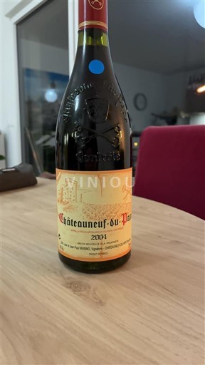 Rhône Valley Châteauneuf-du-Pape Domaine Bois De Boursan Jean Et Jeanpaul Versino 2004