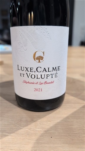 Bordeaux Castillon Côtes de Bordeaux Stéphanie et Luc Baudet Luxe, Calme et Volupté 2021