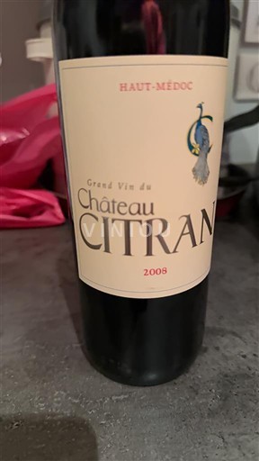 Bordeaux Haut-Médoc Château Citran 2008