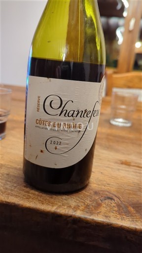 Valle del Ródano Côtes del Ródano Chantefeuille 2022