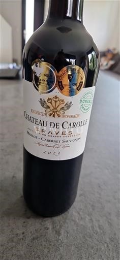 Bordeaux Graves Château Carolle 2023