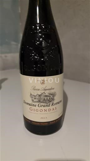 Vallée du Rhône Gigondas Domaine Grand Romane 2015
