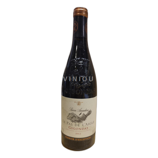 Thung lũng Rhône Gigondas Pierre Amadieu Le Pas de l'Aigle 2012