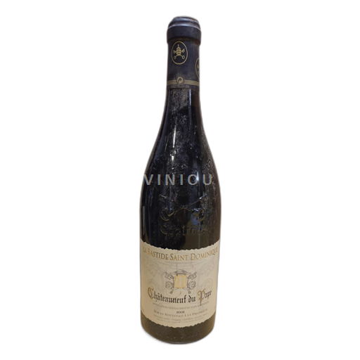 Rhône-dalen Châteauneuf-du-Pape La Bastide Saint Dominique 2005