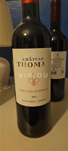 Burdeos Francos-Costas-de-Burdeos Château Thomas 2023