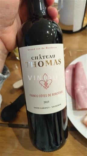 Bordeaux Francs-côtes-de-bordeaux Château Thomas 2023