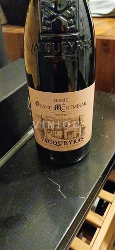 Rona dolina Vacqueyras Ferme Grand Montmirail 2022