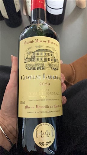 Bordeaux Côtes-de-bourg Château Labrousse 2023