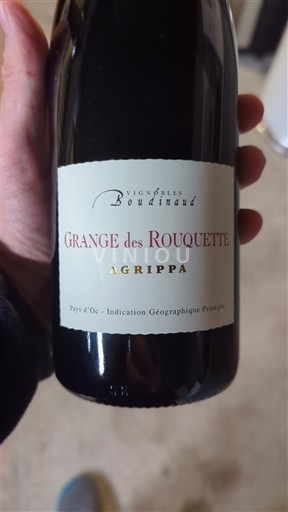 Linguadoca e Rossiglione Paese d'Oc Vignobles Boudinaud Grange des Rouquette Agrippa Senza annata