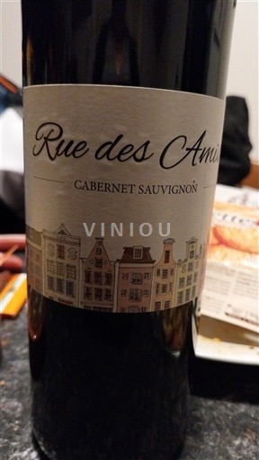 Languedoc y Rosellón País de Oc Rue des Amis Cabernet Sauvignon Sin añada
