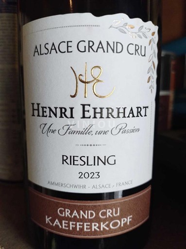 Alsace Riesling Grand Cru Henri Ehrhart 2023