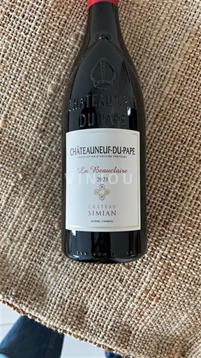 Thung lũng Rhône Châteauneuf-du-pape Château Simian La Beaucelaire 2021