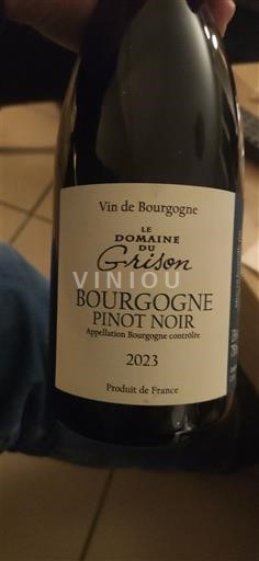 Burgundsko Domaine Le du Grison 2023