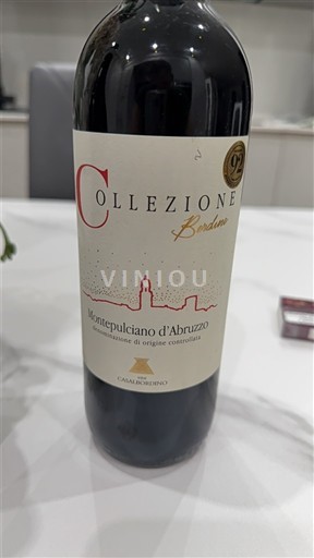 Abruzzo Wines Montepulciano d'Abruzzo Casalborbino Collezione Bordon 2023